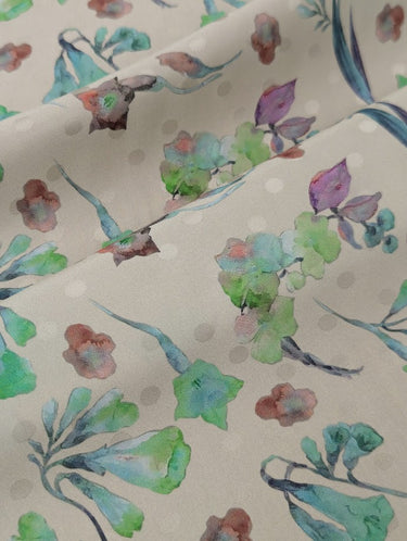 Celadon Secret 100% Silk, Jacquard