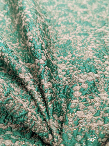 Chroma Cloud, Silk-blend Cloqué Jade