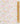 A close-up of a floral patterned fabric with pink, yellow, and lavender flowers on a white background, shown next to a ruler for scale.