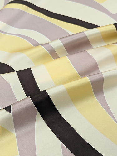 Dessert Waves 100% Silk, Satin