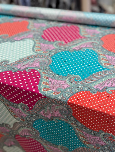 Dolcina B, 100% Silk, Jacquard