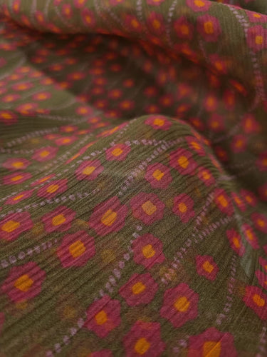 Garland Grace 100% Silk, Crinkle Chiffon