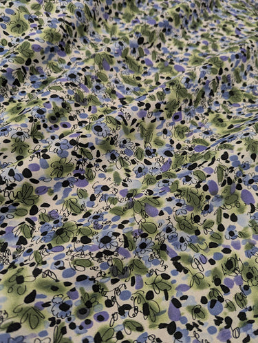 I can see clearly now the rain is gone, 100% Cotton, Sateen