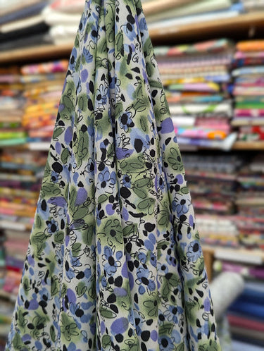 I can see clearly now the rain is gone, 100% Cotton, Sateen