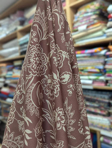 Ivory Garden, 100% Cotton, Sateen