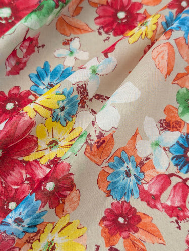 Jolie Flora, 100% Cotton, Batiste B