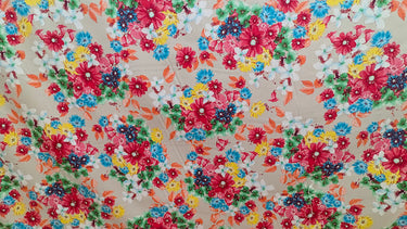 Jolie Flora, 100% Cotton, Poplin B