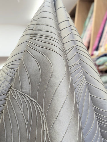 Liana A, Silk-blend Cloqué