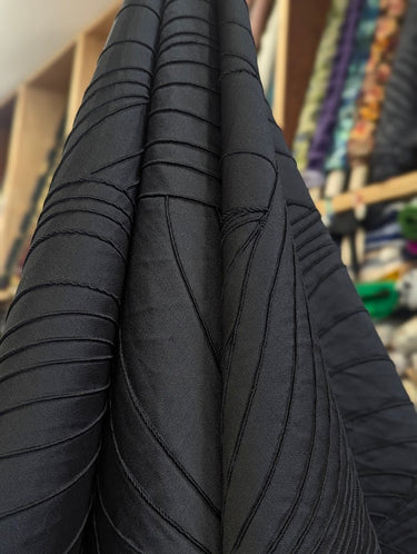 Liana B, Silk-blend Cloqué