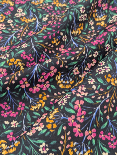 Petal Poetry, 100% Cotton, Sateen