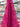 Pink Theory, 3D Floral Double-layer Organza