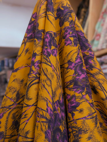 Purple Rain, 100% Cotton, Lawn