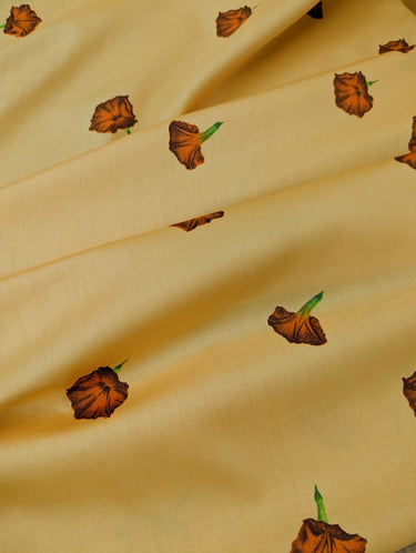 September Ember, 100% Cotton, Sateen