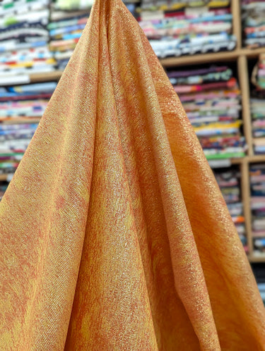 Sundraper, Silk-blend Brocade