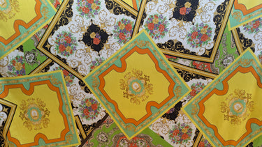 The Filigree Scarves C, Silk Satin