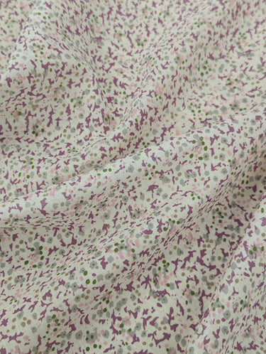Lilac Confetti, 100% Cotton, Batiste