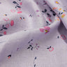 A Romantic Sprinkle of Flowers 100% Linen Lilac
