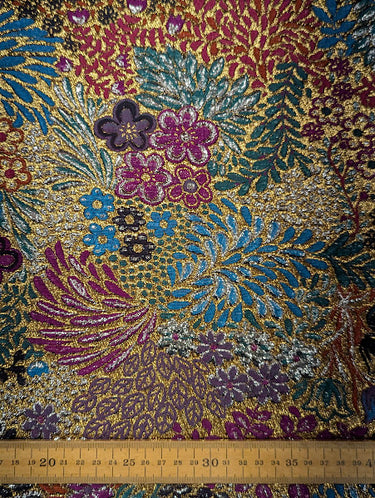 A Touch of Gild A, Silk-blend Cloqué