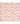 A roll of Liberty Fabrique fabric featuring an abstract geometric pattern in pastel shades of pink, peach, yellow, and light blue .