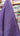 Between Lines, Double Layer 100% Silk, Organza, Purple
