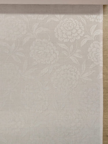 Bloom Between the Lines, Embossed Cotton-blend Lawn