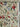 Floral fabric with colourful flowers on a cream background, brand 'Emanuel Ungaro' visible on the selvedge.