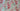 Floral pattern with pink and red flowers on a pastel background