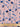 Darling Buds of May 100% Silk, Jacquard Pink Blue