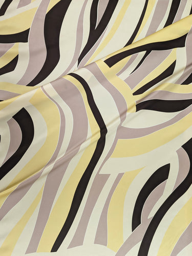 Dessert Waves 100% Silk, Satin