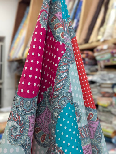 Dolcina B, 100% Silk, Jacquard