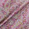 Dot Dot Paisley, 100% Silk, Jacquard, Pink