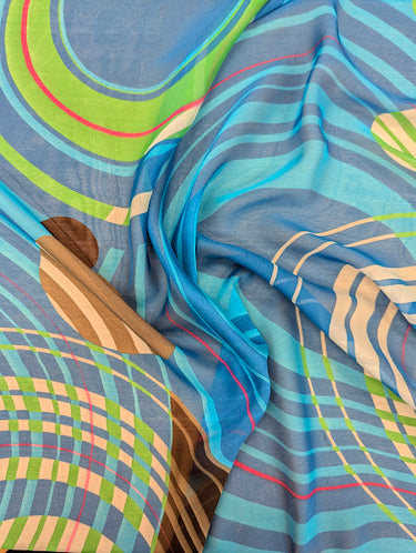 Echoes 100% Silk, Chiffon