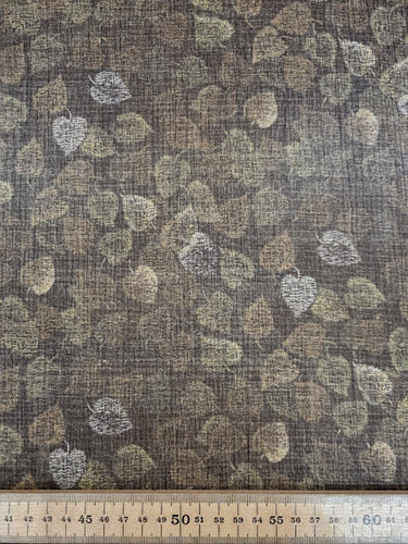 Forest Fade, Silk-blend Crinkle Chiffon