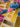 Gridlock 100% Linen Pink Brown