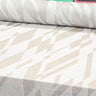 I Pick You 100% Silk, Crinkle Chiffon, Reversible, Geometric, Beige