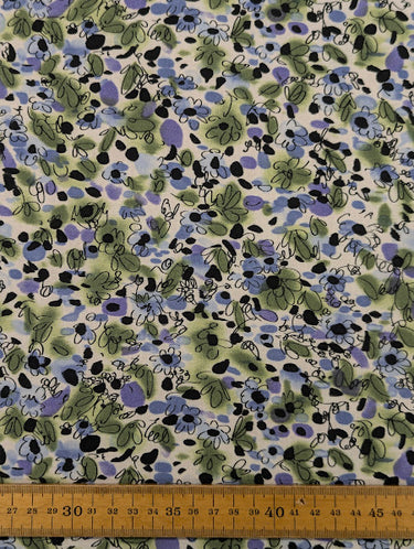I can see clearly now the rain is gone, 100% Cotton, Sateen