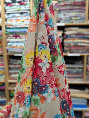 Jolie Flora, 100% Cotton, Batiste B