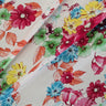 Jolie Flora 100% Silk, Crepe de Chine
