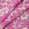 Kiss from a Rose 100% Silk, Jacquard, Pink