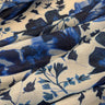 Lazuli, Silk Blend Georgette, Jacquard