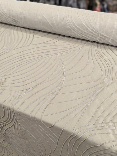 Liana A, Silk-blend Cloqué