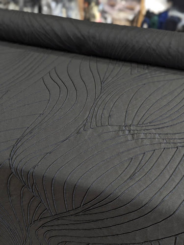 Liana B, Silk-blend Cloqué