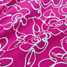 Magenta Swirl, 100% Cotton, Sateen