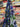 Midnight Garden, Silk-blend Velvet Devoré, Blue