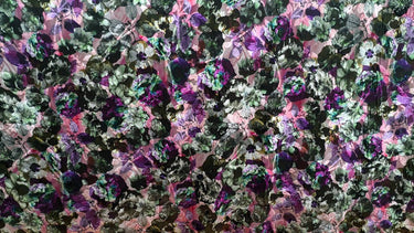 Midnight Garden, Silk-blend Velvet Devoré, Pink