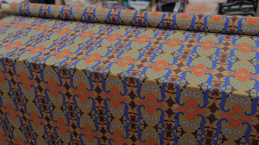 Midnight Marrakech 100% Silk, Crepe de Chine