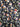 Ophelia 100% Silk, Satin Crinkle Georgette Black