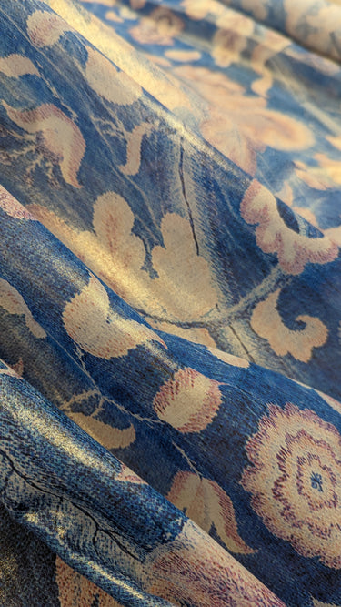 Paisley Grove A, 100% Cotton, Batiste with Gold Foil