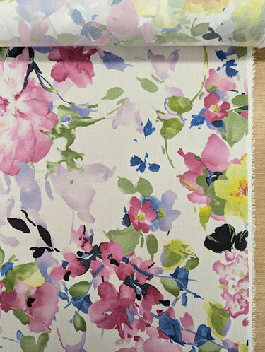 Pastel Poesy 100% Cotton, Lawn