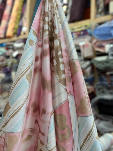 Patchlight, 100% Silk, Satin